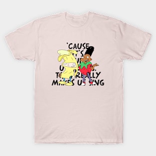 Downtown as Fruits T-Shirt
